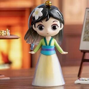 Mulan Disney Princess Figure Wind Chime 100th Anniversary Toy New